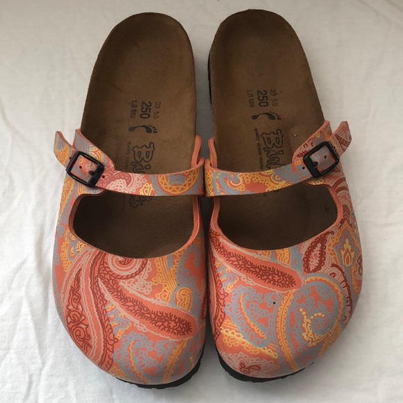 Birkenstock Shoes - Birki’s Paisley Maria Mary Jane Mules Boho Chic 8